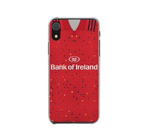 Munster Rugby Retro Shirt Hard Rubber Premium Phone Case (Free P&P)