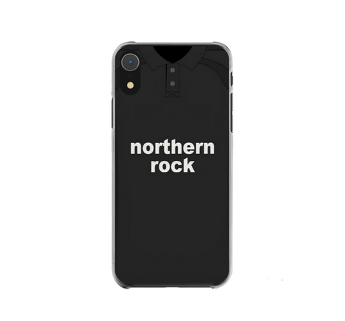 Newcastle Falcons Retro Rugby Shirt Hard Rubber Premium Phone Case (Free P&P)