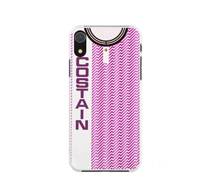 Northampton Town Retro Shirt Rubber Premium Phone Case (Free P&P)