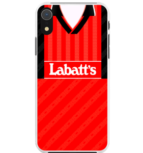 Nottingham Forest Retro Football Shirt Protective Premium Hard Rubber Silicone Phone Case Cover