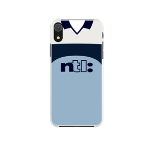 Rangers Away Retro Football Shirt Premium Protective Silicone Rubber Phone Case