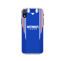 Load image into Gallery viewer, Rangers Retro Home Football Shirt Premium Protective Silicone Rubber Phone Case