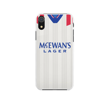 Load image into Gallery viewer, Rangers Retro Away Football Shirt Premium Protective Silicone Rubber Phone Case