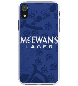 Rangers Home Retro Shirt Hard Rubber Premium Phone Case (Free P&P)