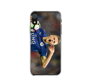 Leicester City Vardy Protective Premium Rubber Silicone Phone Case Cover