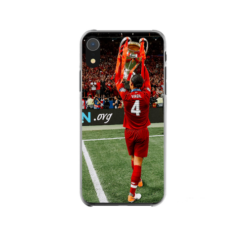 Liverpool Virgil Protective Premium Hard Rubber Silicone Phone Case Cover