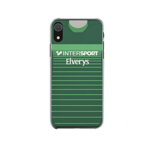 Connacht Rugby Retro Shirt Hard Rubber Premium Phone Case (Free P&P)