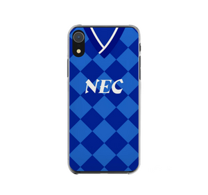 Everton Home Retro Football Shirt Protective Premium Hard Rubber Silicone Phone Case