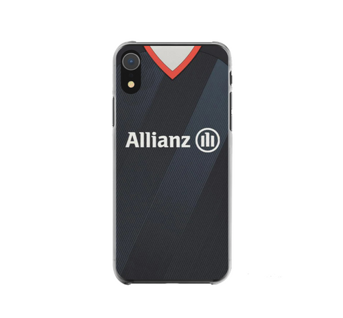 Saracens Retro Rugby Shirt Hard Rubber Premium Phone Case (Free P&P)