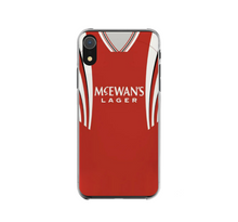 Load image into Gallery viewer, Rangers Away Retro Football Shirt Premium Protective Silicone Rubber Phone Case