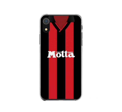 AC Milan Retro Shirt Hard Rubber Premium Phone Case (Free P&P)