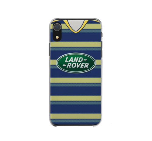 Cardiff Blues Rugby Retro Shirt Hard Rubber Premium Phone Case (Free P&P)