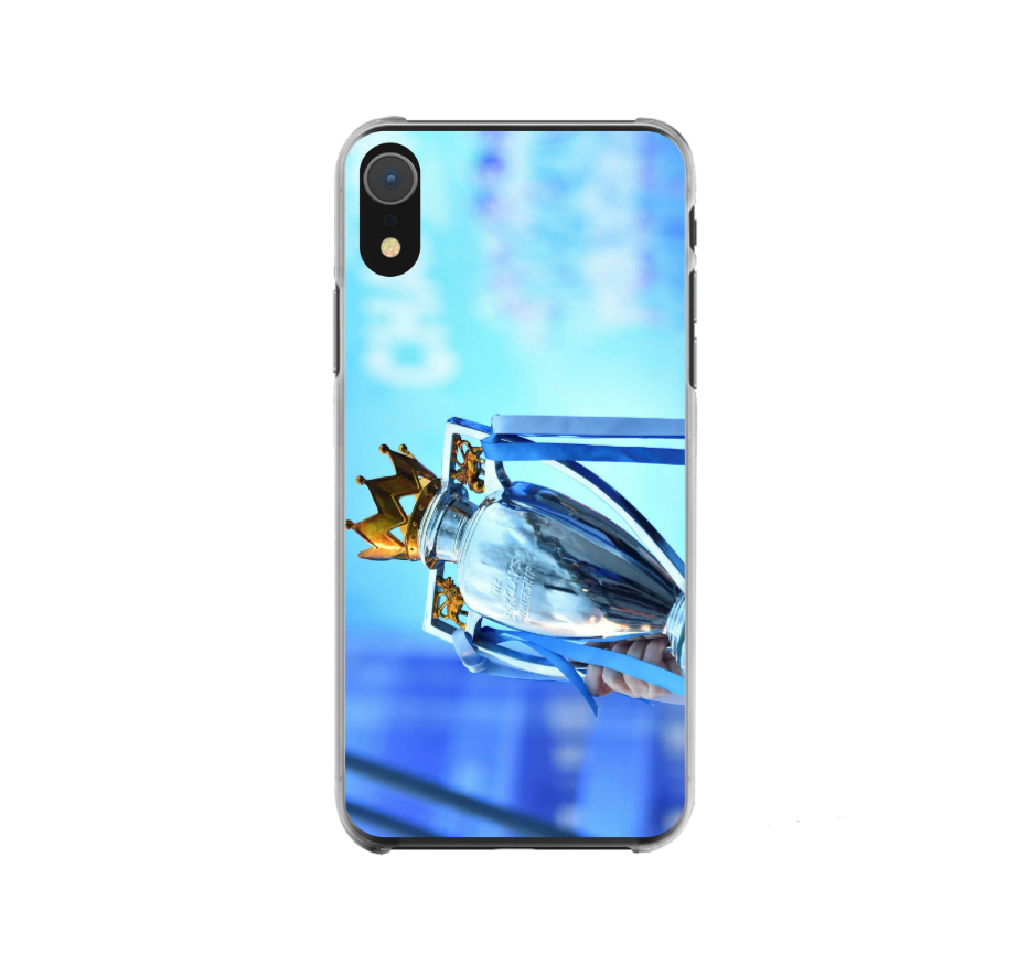 Man City PL Champions Rubber Premium Phone Case (Free P&P)