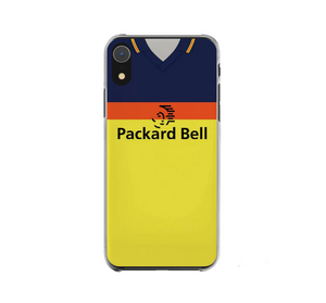 Leeds Away Retro Shirt Protective Premium Hard Rubber Silicone Phone Case Cover