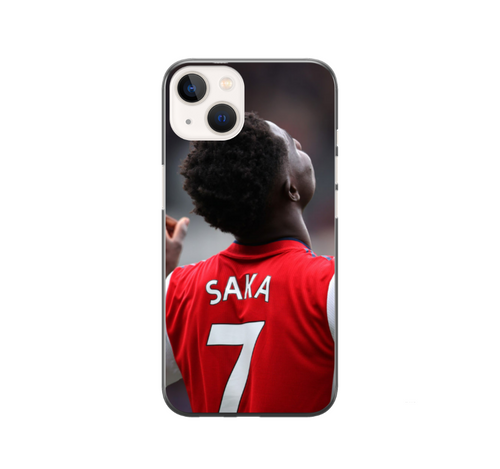 Ars North London Saka Protective Premium Hard Rubber Silicone Phone Case Cover