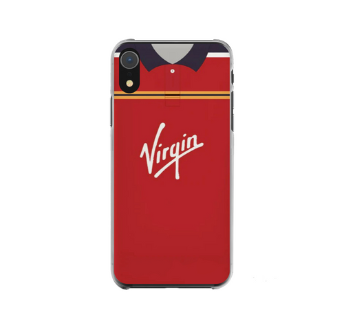 London Broncos Retro Shirt Hard Rubber Premium Phone Case (Free P&P)