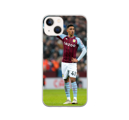Aston Villa Ramsey Hard Rubber Silicone Premium Phone Case (Free P&P)