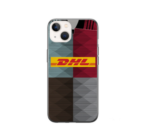 HQ Retro Rugby Shirt Protective Premium Hard Rubber Silicone Phone Case Cover