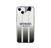 Load image into Gallery viewer, Rangers Away Retro Football Shirt Premium Protective Silicone Rubber Phone Case