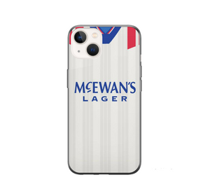 Rangers Retro Away Football Shirt Premium Protective Silicone Rubber Phone Case