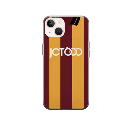Bradford City 2023 Football Shirt Protective Premium Hard Rubber Silicone Phone Case Cover