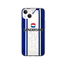 Load image into Gallery viewer, Sheffield W Retro Football Shirt Protective Premium Hard Rubber Silicone Phone Case Cover