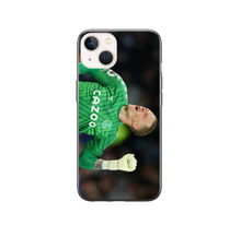 Load image into Gallery viewer, Everton Pickford Protective Premium Hard Rubber Silicone Phone Case