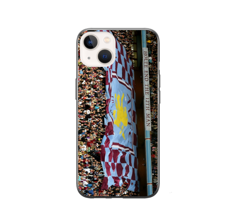 Aston Villa Ultra Fans Protective Premium Hard Rubber Silicone Phone Case Cover