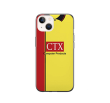 Load image into Gallery viewer, Watford Home Retro Shirt Protective Premium Hard Rubber Silicone Phone Case Cover