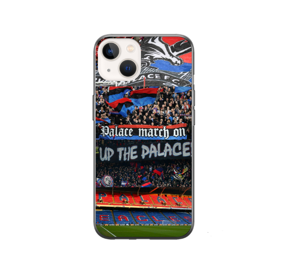 Crystal Palace Ultras Fan Protective Premium Hard Rubber Silicone Phone Case Cover