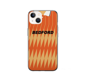 Luton Town Retro Shirt Protective Premium Hard Rubber Silicone Phone Case Cover