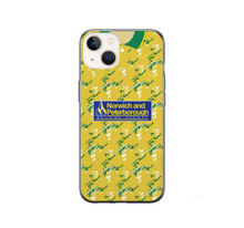 Load image into Gallery viewer, Norwich Retro Shirt Protective Premium Hard Rubber Silicone Phone Case Cover