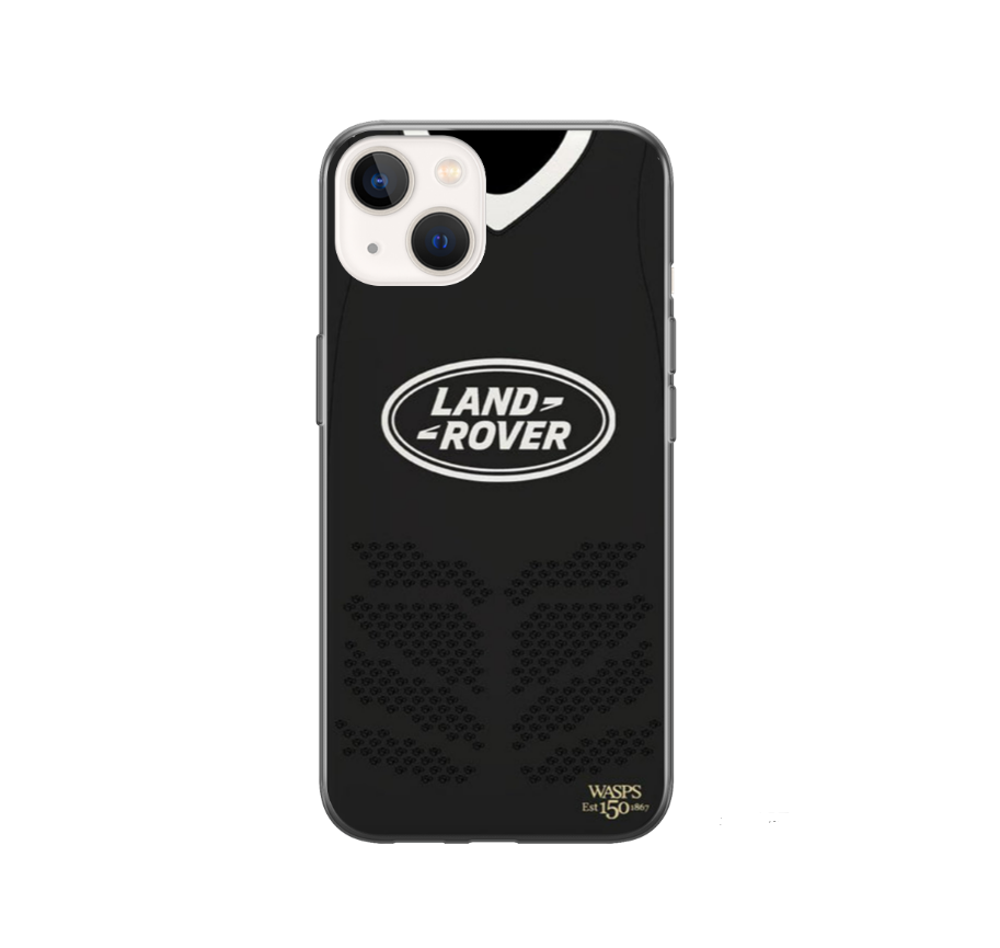 Wasps Retro Rugby Shirt Protective Premium Hard Rubber Silicone Phone Case Cover