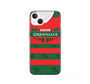 Warrington Wolves Retro Rugby Shirt Protective Premium Hard Rubber Silicone Phone Case Cover