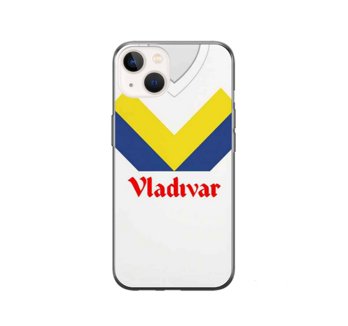 Warrington Wolves Retro Rugby Shirt Protective Premium Hard Rubber Silicone Phone Case Cover