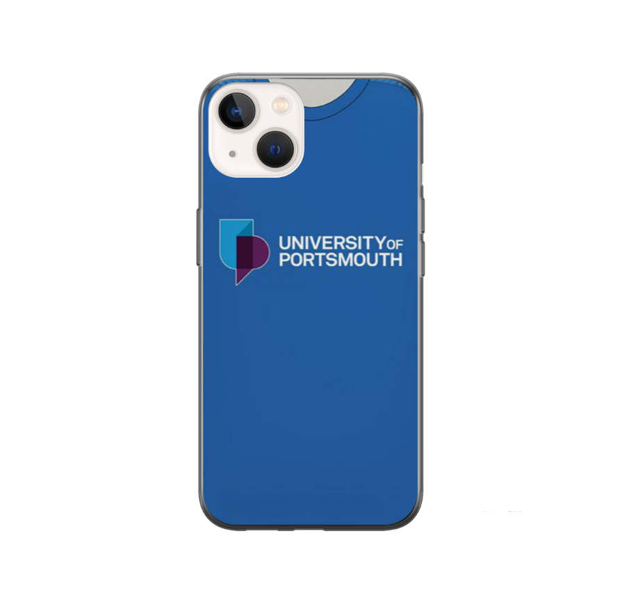Portsmouth Shirt Protective Premium Hard Rubber Silicone Phone Case Cover