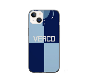 Wycombe Home Retro Shirt Protective Premium Hard Rubber Silicone Phone Case Cover
