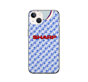 Man Utd Away 1990 Protective Premium Hard Rubber Silicone Phone Case Cover