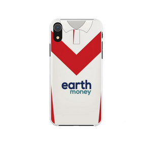 St Helens Retro Shirt Hard Rubber Premium Phone Case (Free P&P)