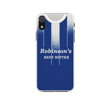 Load image into Gallery viewer, Stockport County Retro Shirt Protective Premium Hard Rubber Silicone Phone Case Cover