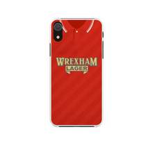 Load image into Gallery viewer, Wrexham Retro Football Shirt Protective Premium Hard Rubber Silicone Phone Case