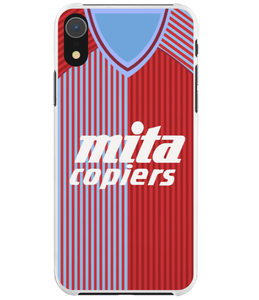 Aston Villa 1988 Home Shirt Protective Premium Hard Rubber Silicone Phone Case Cover