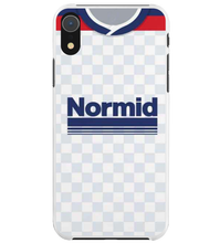 Load image into Gallery viewer, Bolton Wanderers Home Retro Rubber Premium Phone Case (Free P&amp;P)