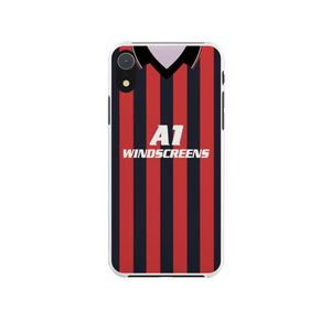 Bournemouth 1990 Retro Shirt Rubber Premium Phone Case (Free P&P)