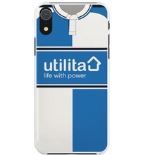 Load image into Gallery viewer, Bristol Rovers Home Retrp Shirt Protective Premium Hard Rubber Silicone Phone Case Cover