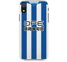 Load image into Gallery viewer, Huddersfield Retro Shirt Protective Premium Hard Rubber Silicone Phone Case Cover