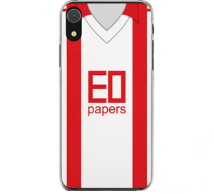 Leyton Orient Retro Shirt Rubber Premium Phone Case (Free P&P)