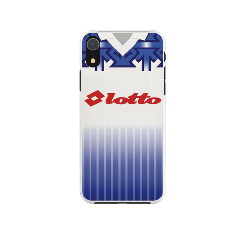 Linfield Retro Rubber Premium Phone Case (Free P&P)