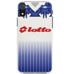 Linfield Retro Rubber Premium Phone Case (Free P&P)