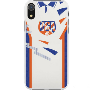 Luton Town Retro Shirt Protective Premium Hard Rubber Silicone Phone Case Cover